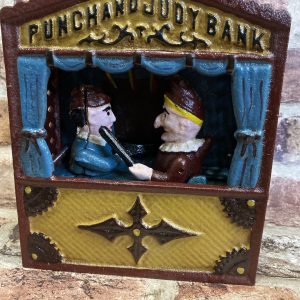 Cast Iron Punch & Judy Money Box