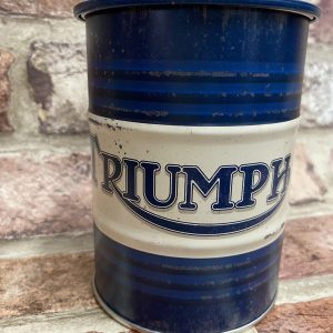 Money Box Tin Oil Barrel, Triumph