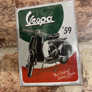 Fridge Magnet, Retro Vespa The Italian Classic