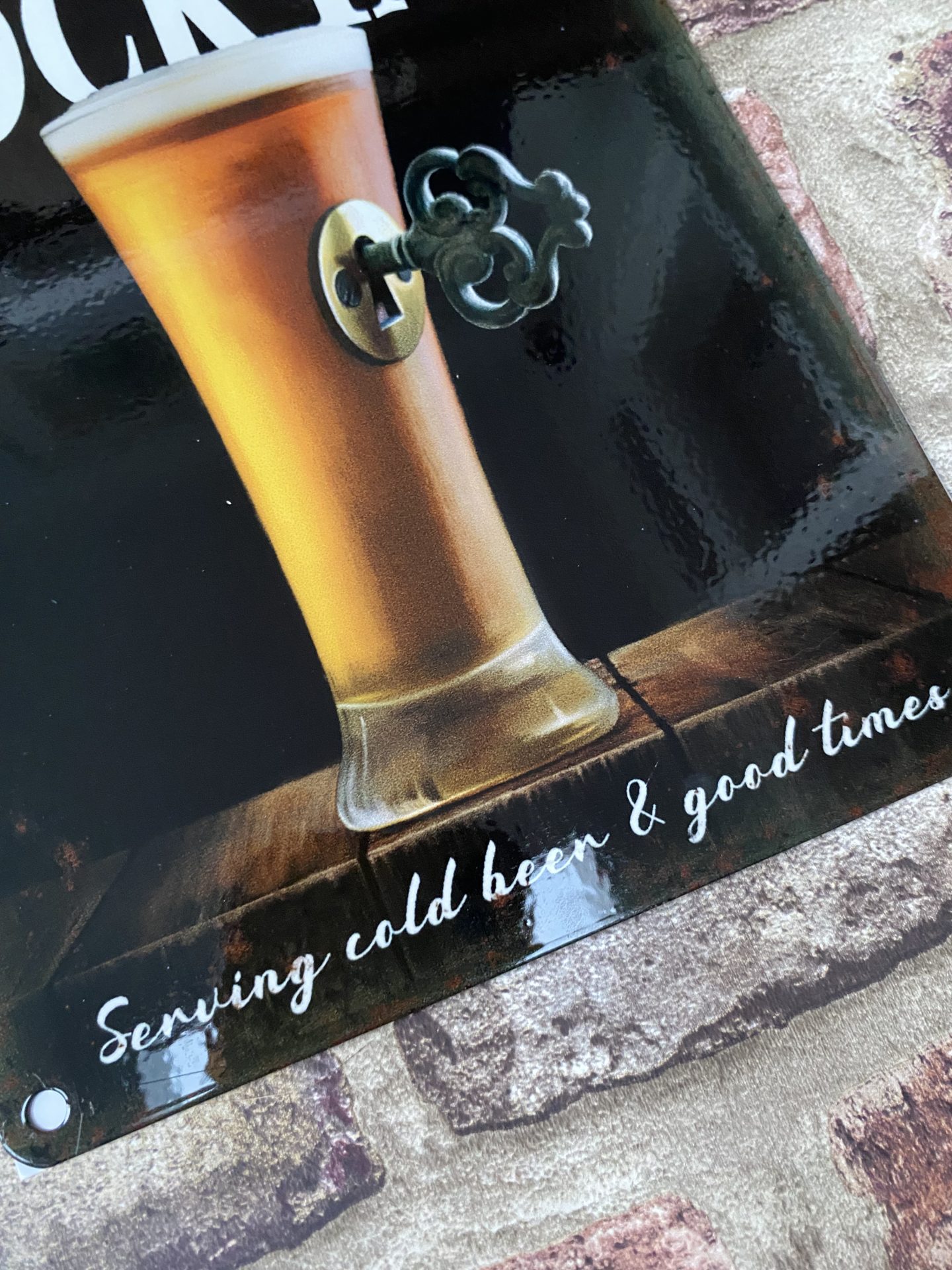 Metal Sign, The Lock Inn , Small - Image 3