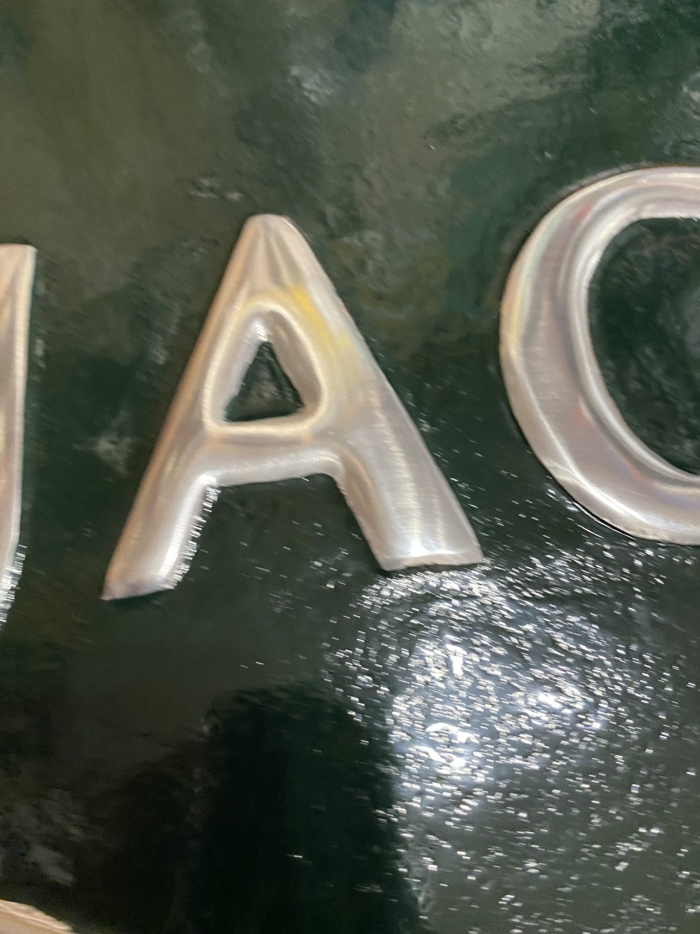 Jaguar Polished Aluminium Wall Plaque Ex. Large - Image 7