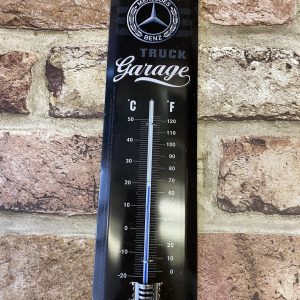 Wall Thermometer, Mercedes Truck Garage