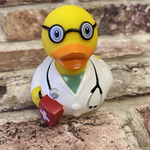 Lilalu Emergency Doc Rubber Duck