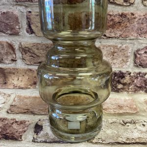 Vase Courtly Glass Moss Green