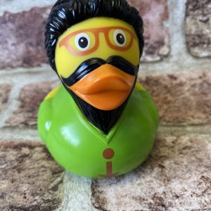 Lilalu Hipster Rubber Duck