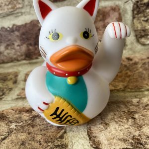 Lilalu Lucky Cat Rubber Duck