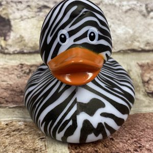 Lilalu Like A Zebra Rubber Duck