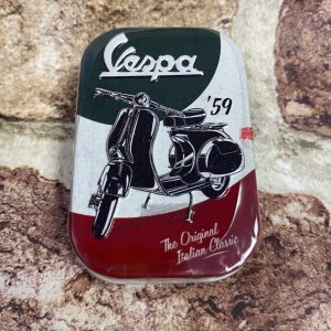 Small Tin Of Mini Mints, Vespa Italian Classic