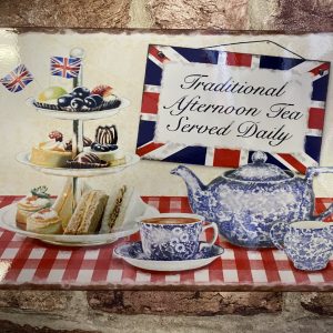 Metal Sign, Traditional Afternoon Tea Medium