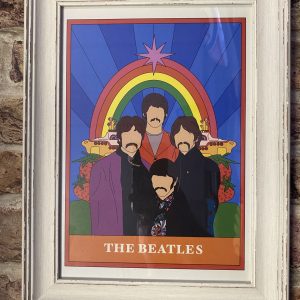Wall Art Print The Beatles Tarot A4