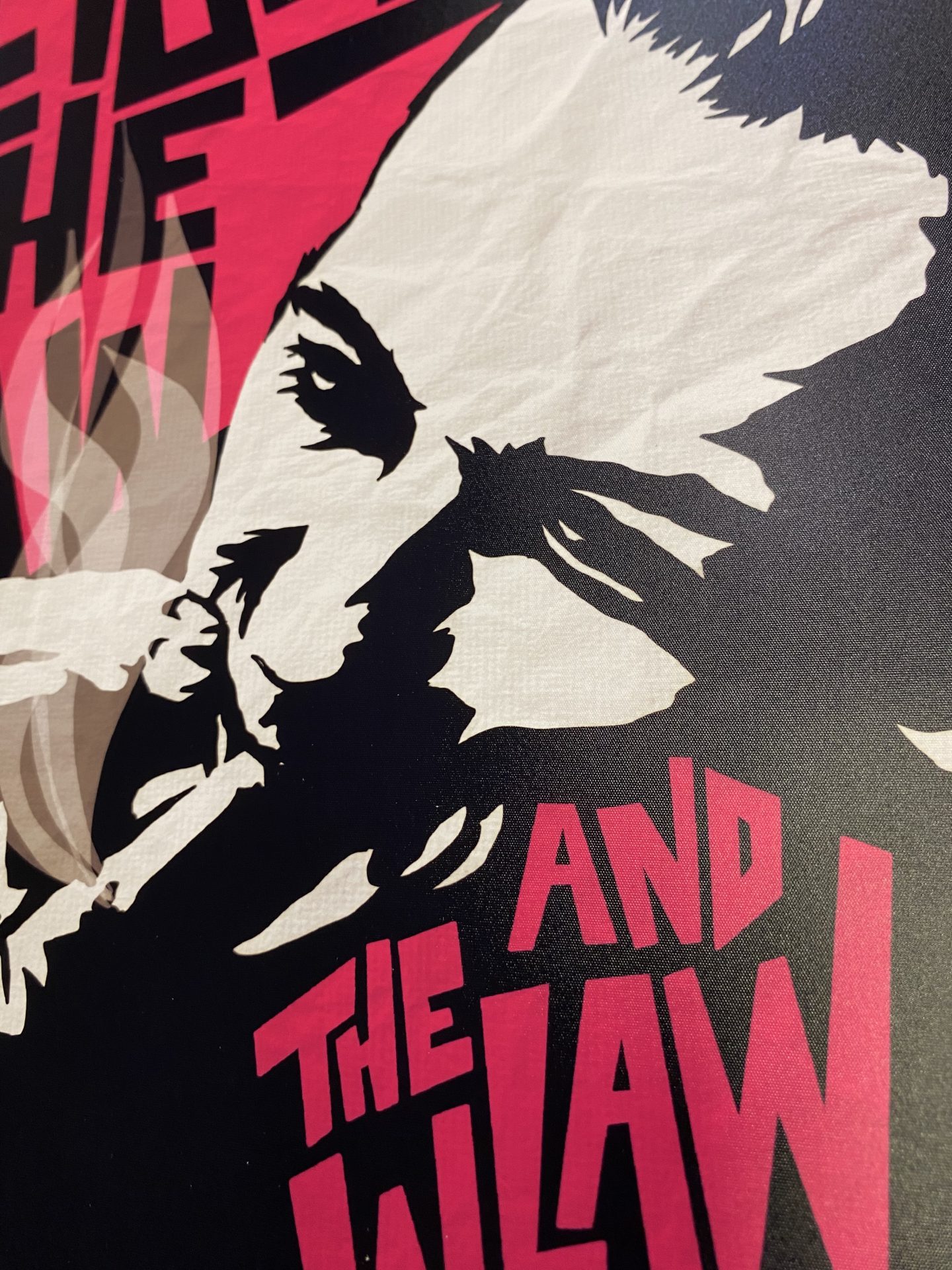 Wall Art Print "I Fought The Law" A3 by ArtyBurgers - Image 2