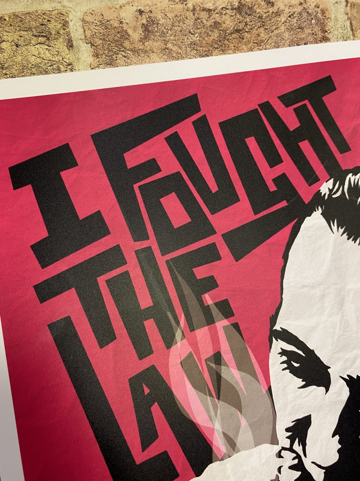 Wall Art Print "I Fought The Law" A3 by ArtyBurgers - Image 3