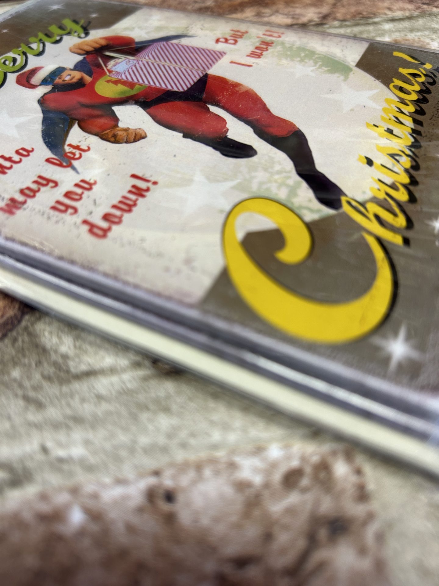 Christmas Cards Pack of 5, Merry Christmas, Superhero Won't Let You Down - Image 2