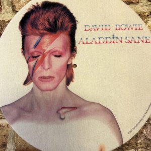 Record Slipmat David Bowie Aladdin Sane