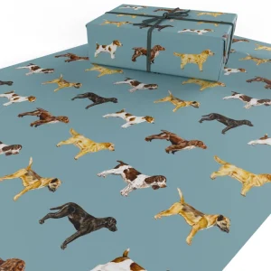 Wrapping Paper Dogs 100% Recycled