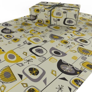 Wrapping Paper Retro Lights 100% Recycled