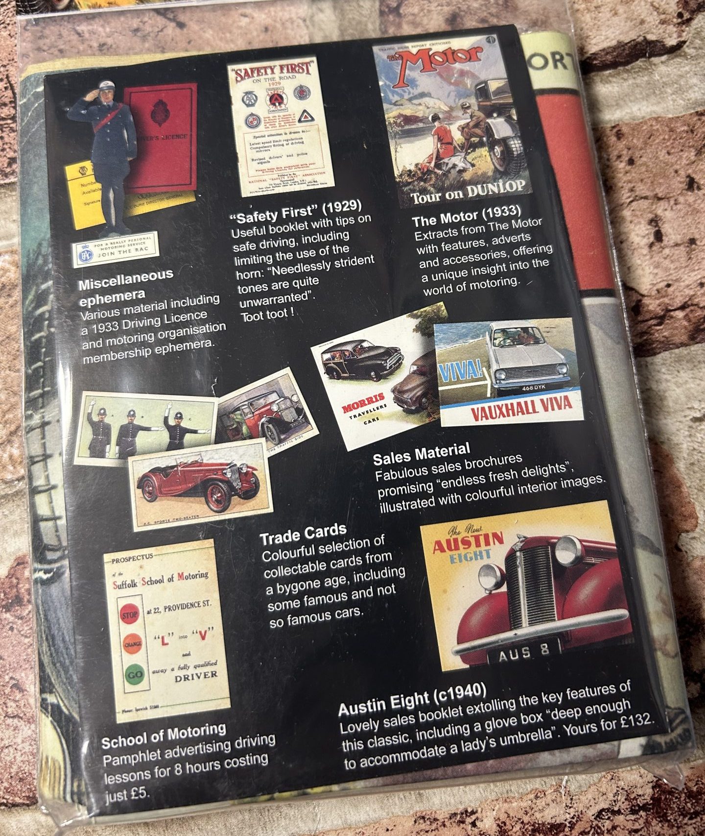 Memorabilia Replica Pack - Motoring - Image 2