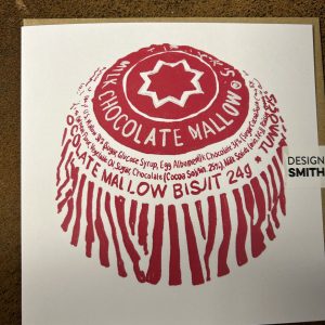Greeting Card, Tunnocks Teacake by Design Smith