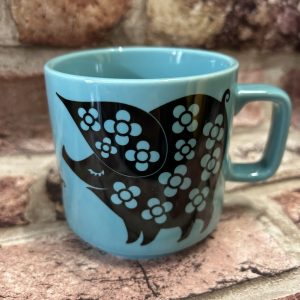 Magpie X Hornsea Mug Piggie Family Teal