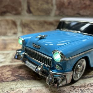Old Style Chevy Bluetooth Speaker & Radio, Blue Body