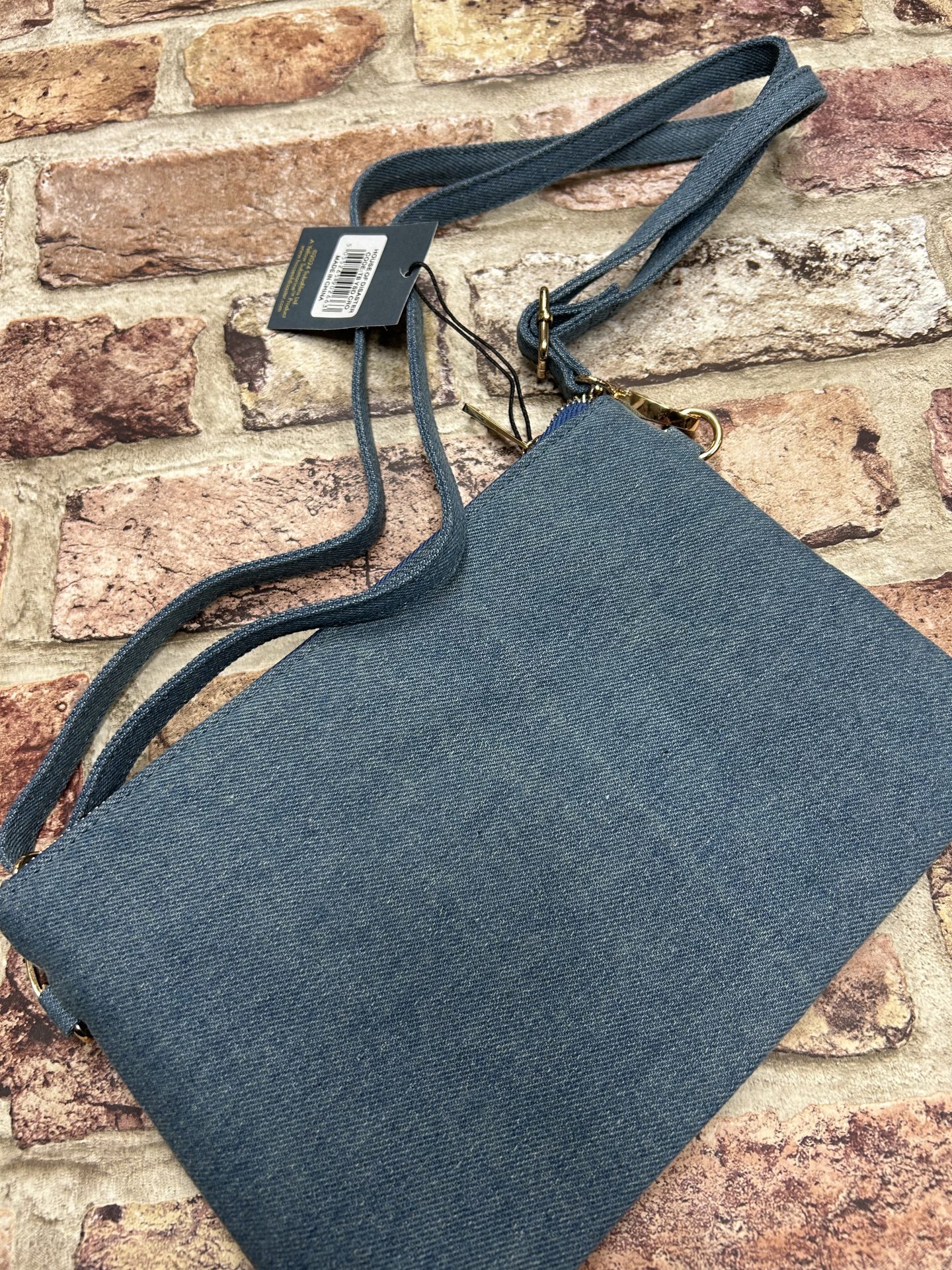 The Beatles Denim Cross Body Bag - Image 3