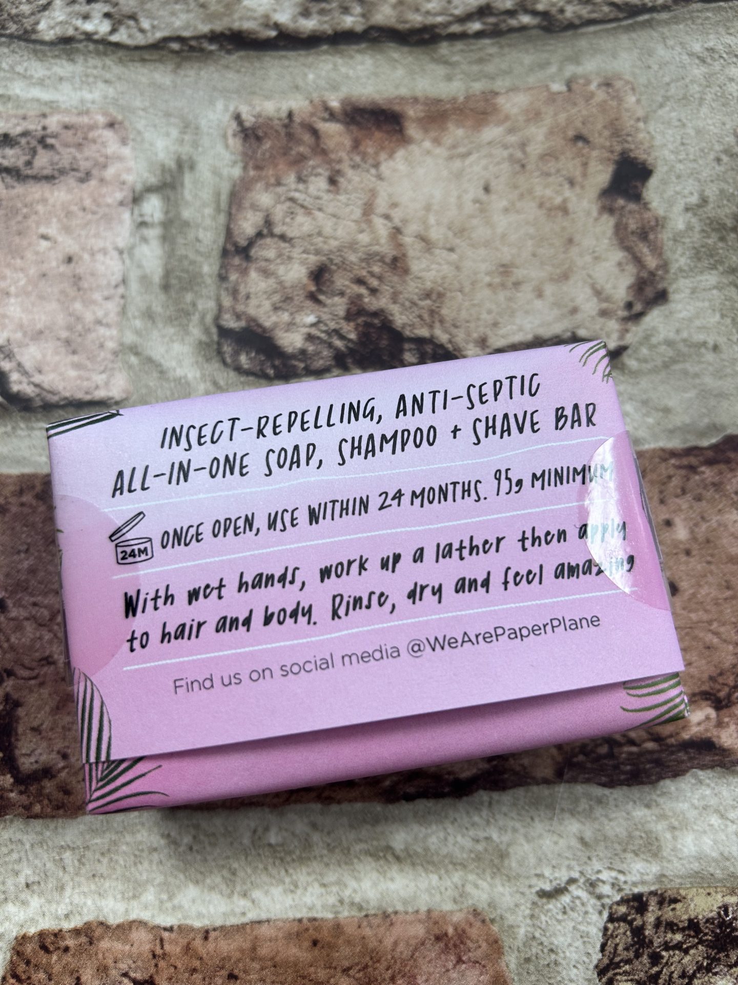 Travel Bar - 100% Natural All In One Hair & Body Bar - Image 2
