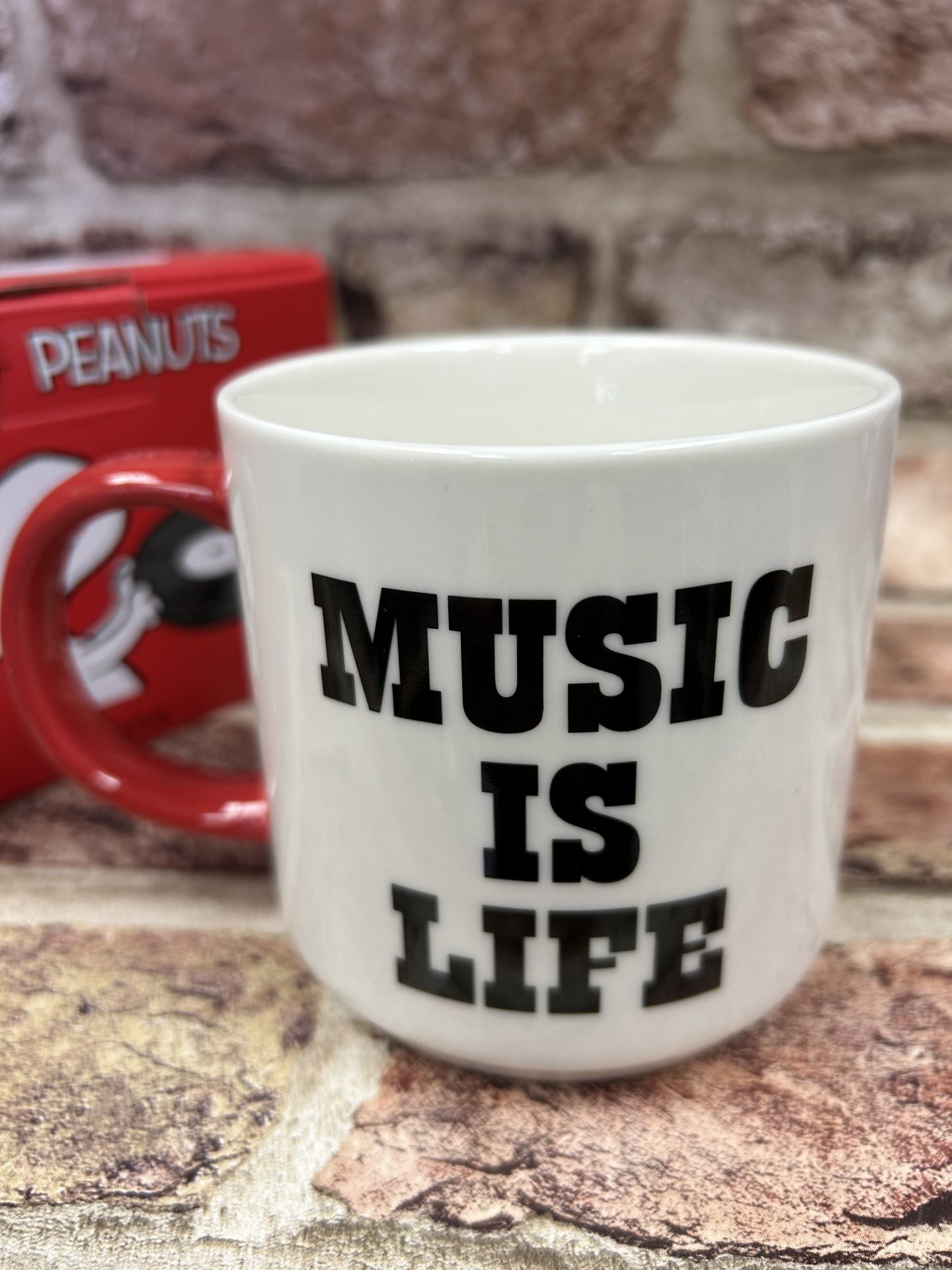 Peanuts Music Is Life Mug - Image 4