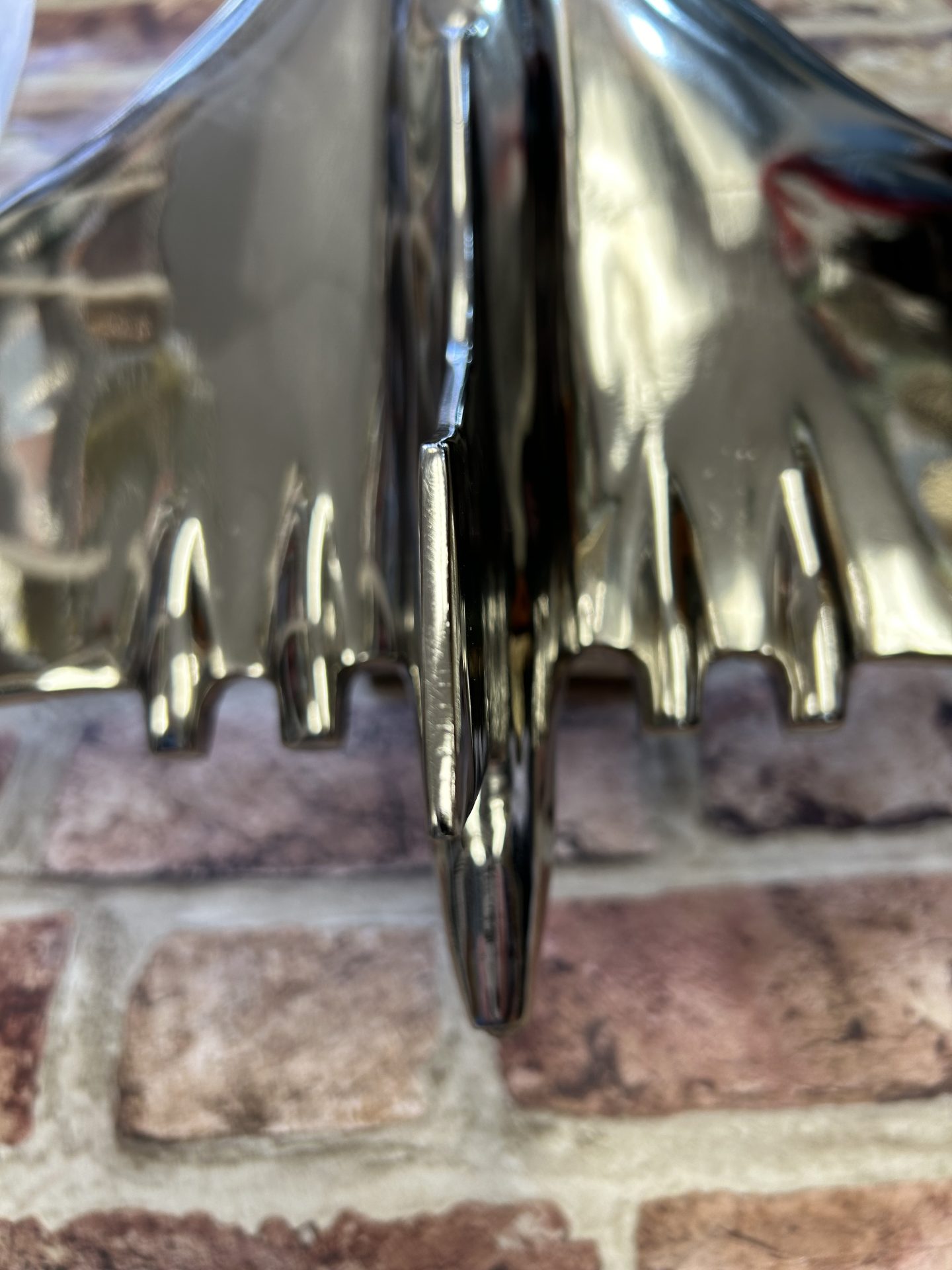 Vulcan Bomber Polished Aluminium Model On Stand 43cm - Image 5