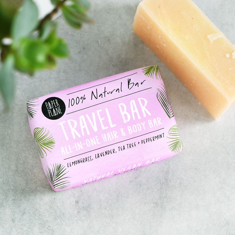 Travel Bar - 100% Natural All In One Hair & Body Bar - Image 4