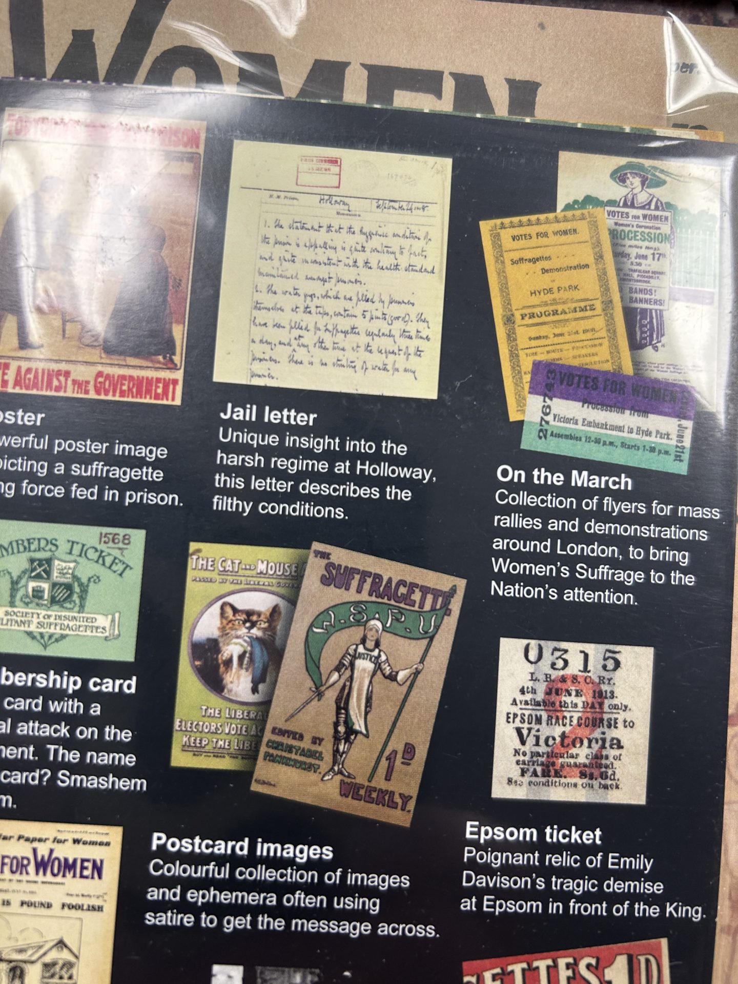 Memorabilia Replica Pack - Suffragette - Image 3