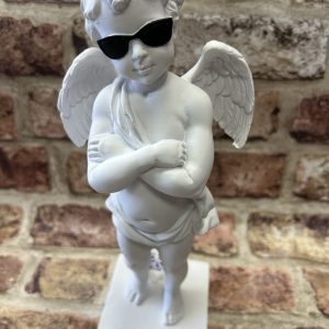 Too Cool Cherub Figure White