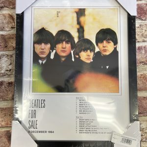 Wall Art Print Framed The Beatles For Sale 30x40cm