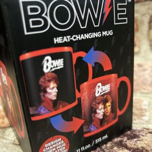 David Bowie Bolt Heat Changing Red Ceramic Mug