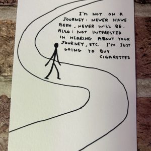 David Shrigley Postcard Buy Cigarettes