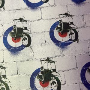 Scooter and Target Graffiti Style Gift Wrap x 2