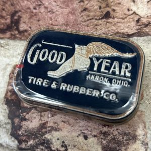 Small Tin Of Mini Mints, Goodyear 1901 Logo