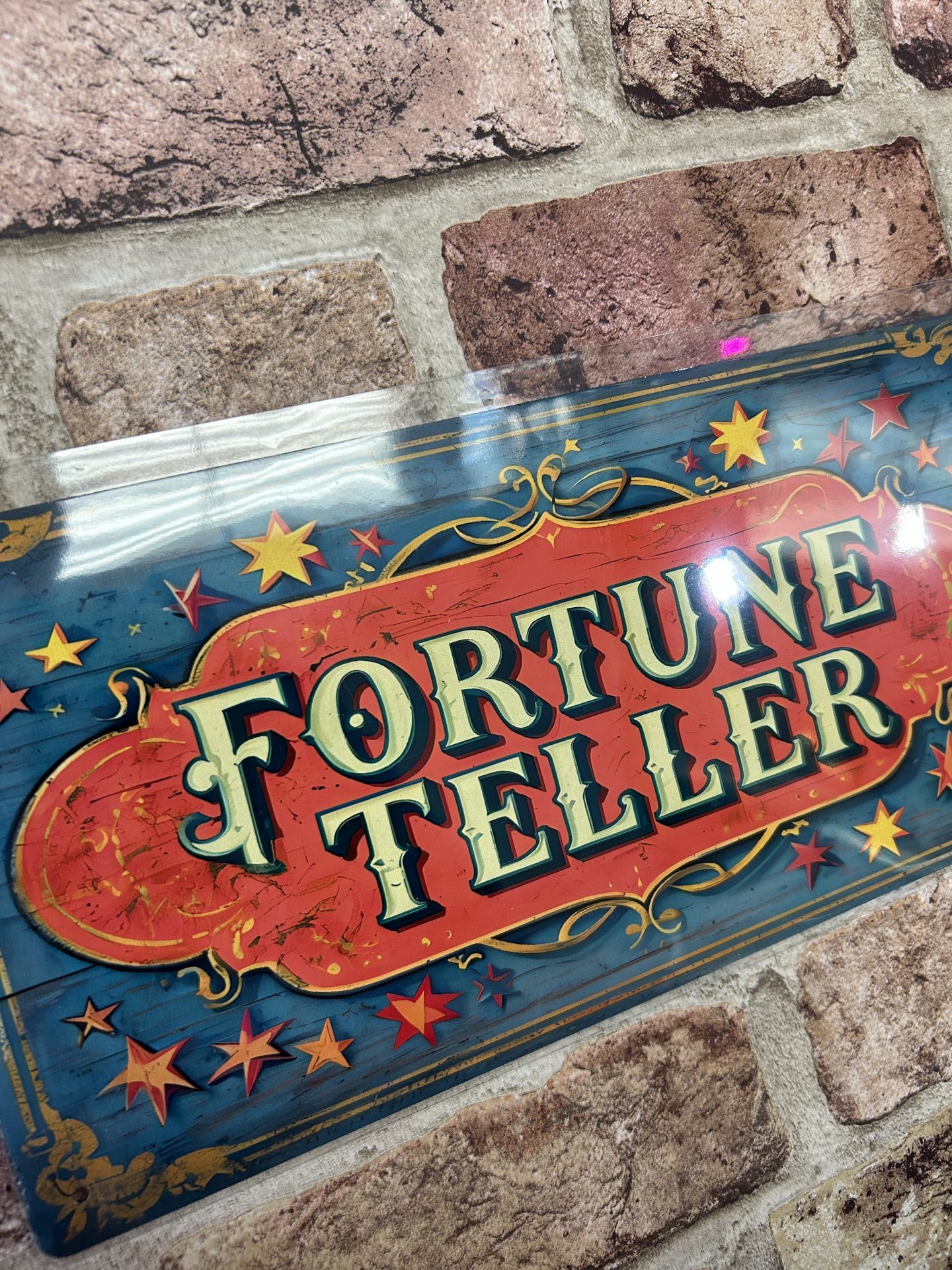 Metal Sign Aluminium, Fortune Teller - Image 3