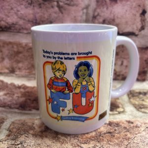 Steven Rhodes "FU" Ceramic Mug