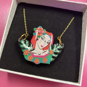 Tropical Lady Bib Necklace