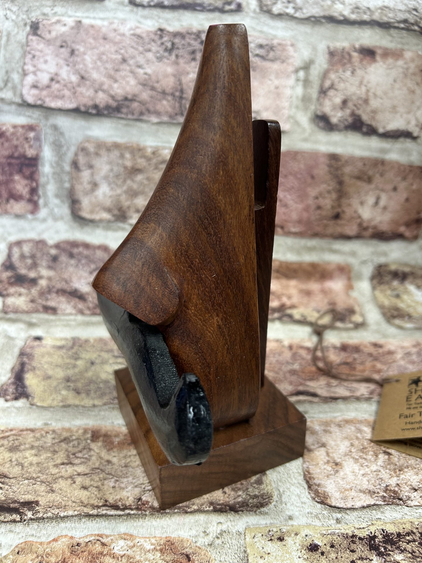 Moustache Glasses Holder / Stand Wood - Image 4