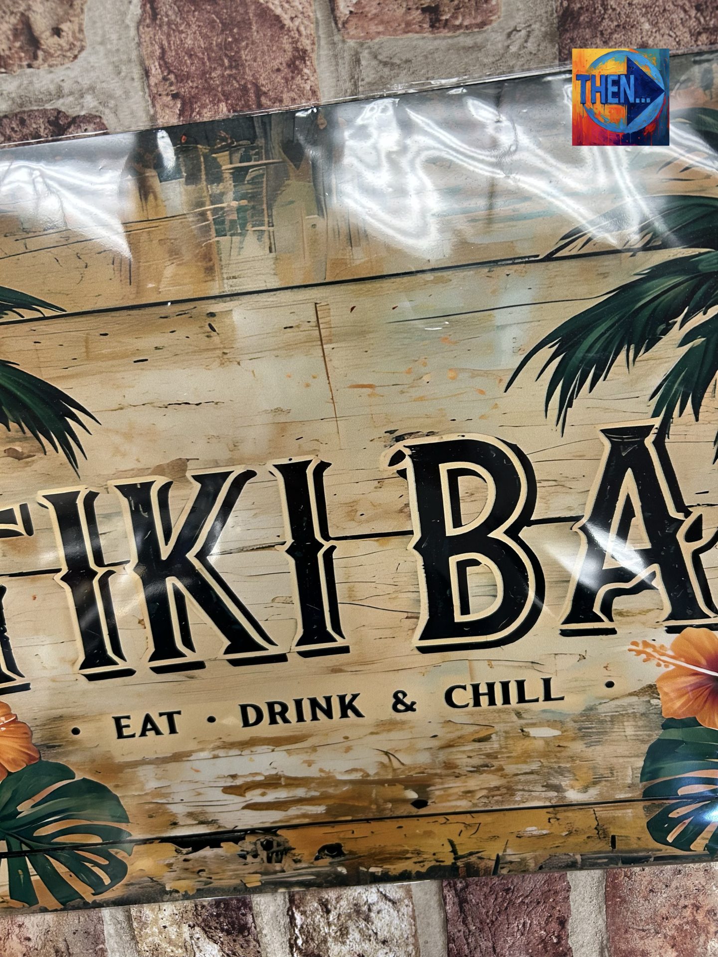 Metal Sign Aluminium, Tiki Bar - Image 2