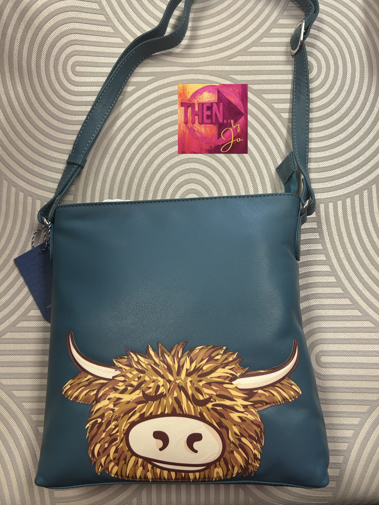 Bella's Head Cross Body Bag Green