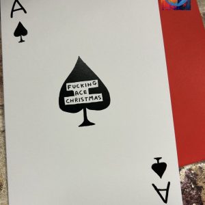 David Shrigley Christmas Card F*cking Ace Christmas