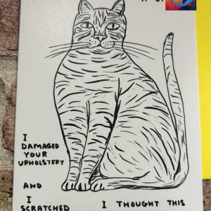 David Shrigley Card I Killed A Mouse, I Killed A Bird...........