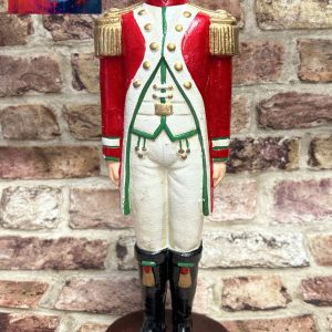 Cast Iron Red Royal Guard Door Stop