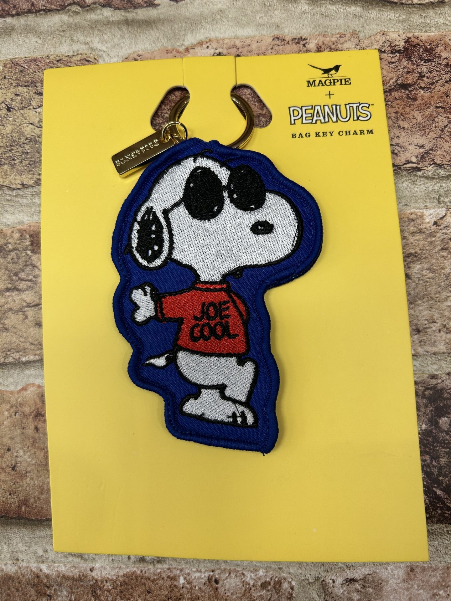 Peanuts Snoopy Joe Cool Charm Keyring - Image 3