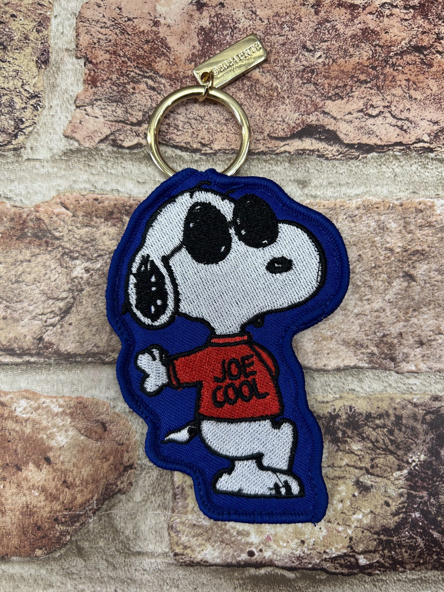Peanuts Snoopy Joe Cool Charm Keyring