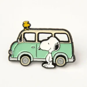 Peanuts Snoopy and Camper Enamel Pin Badge