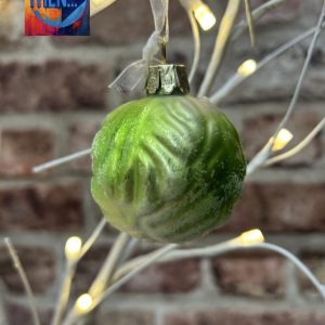 Brussel Sprout Fun Food Decorative Hanging Bauble Decoration