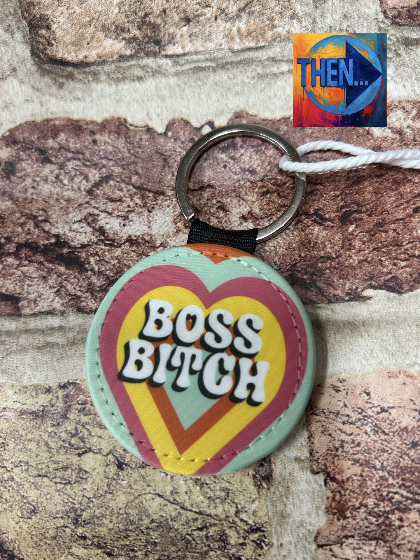Keyring, "Boss Bitch" by Giddy Kipper